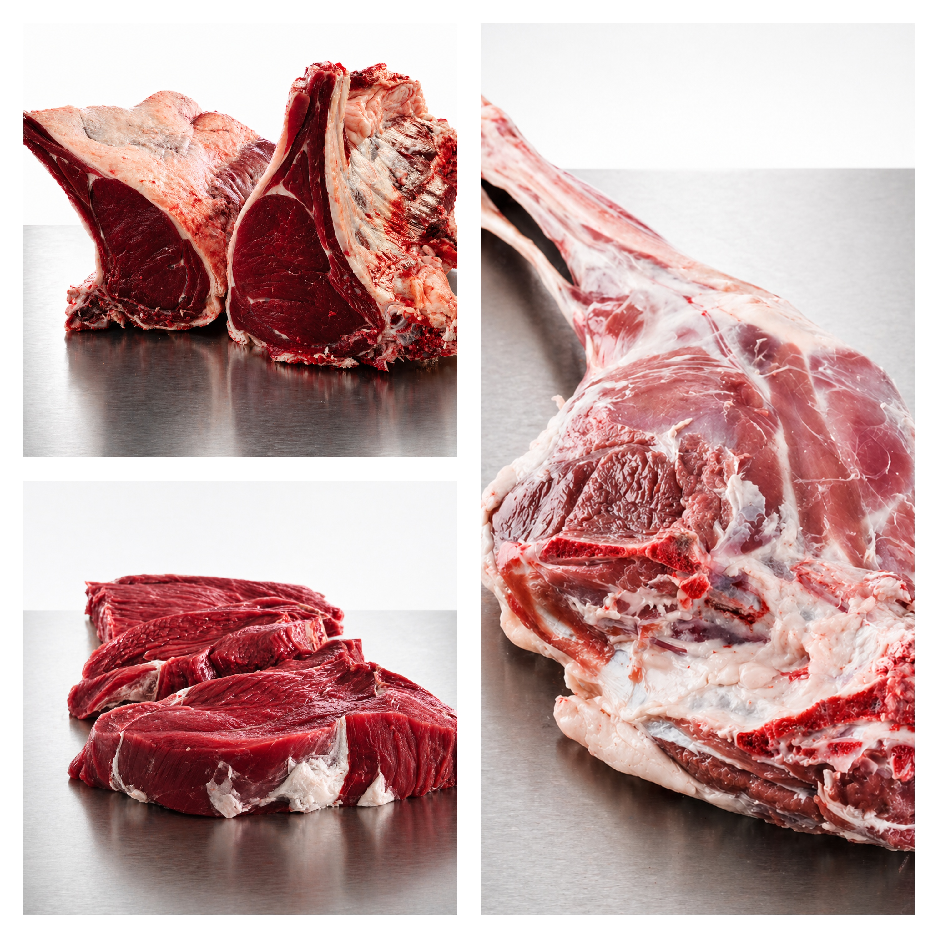 Carne fresca halal recién cortada — Carnicería Halal Palencia