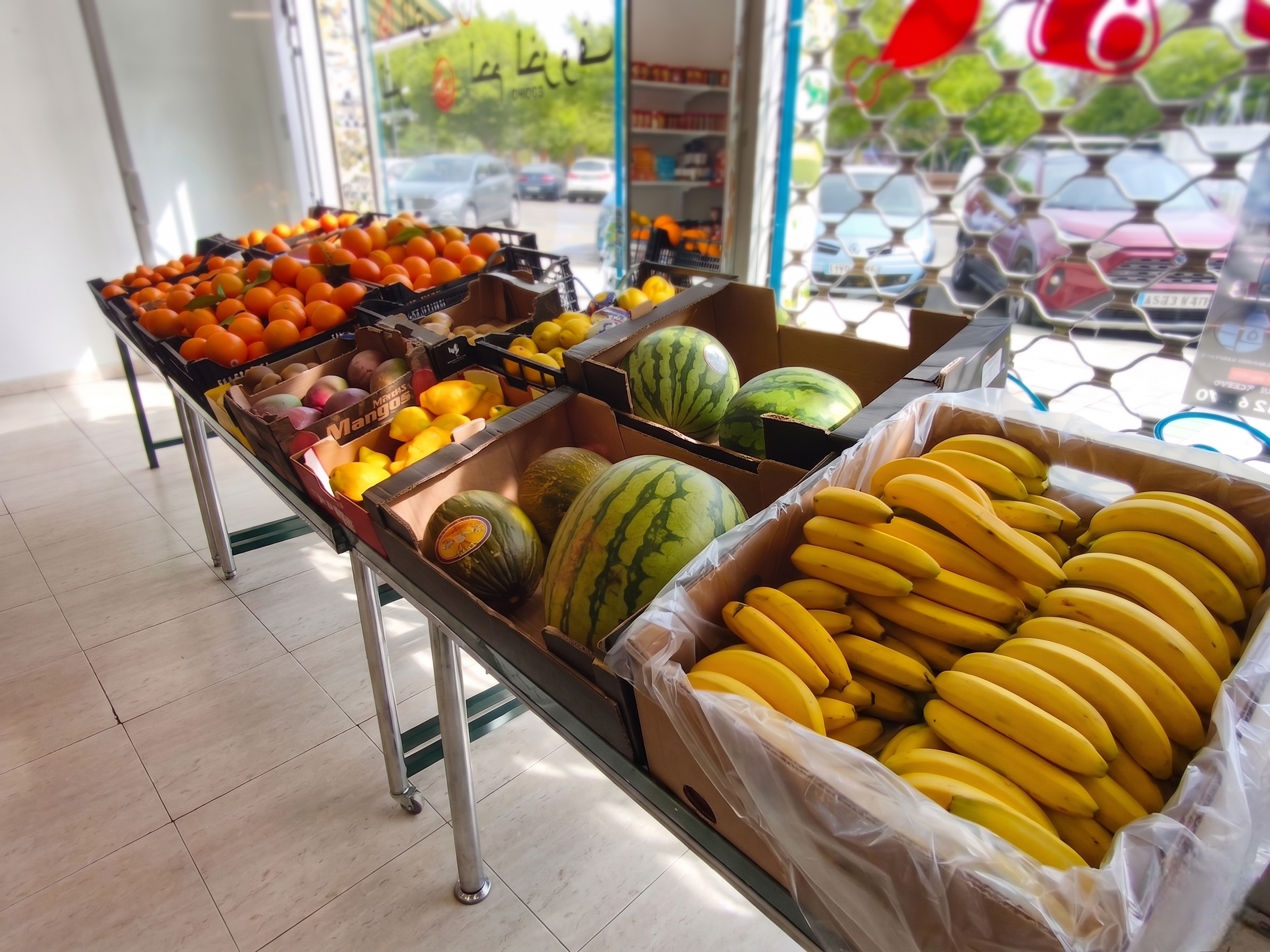 Frutas y verduras frescas